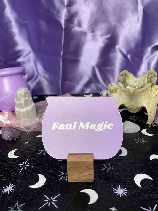 Faul Magic Cauldron Sticker